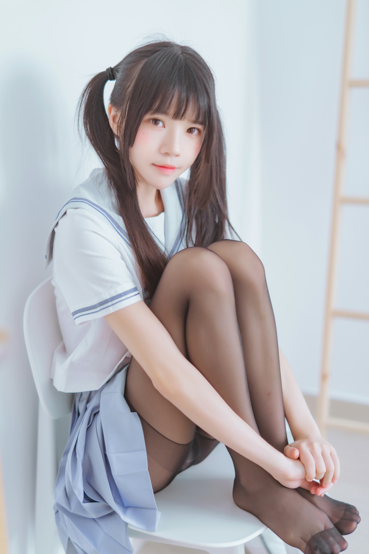 图片[12]-[Cosplay]桜桃喵 – 校服黑丝 – COSPLAY-小乔阁