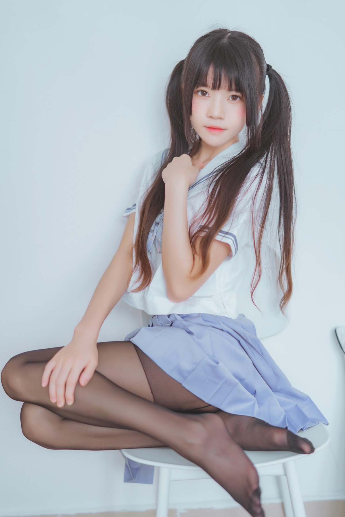 图片[13]-[Cosplay]桜桃喵 – 校服黑丝 – COSPLAY-小乔阁