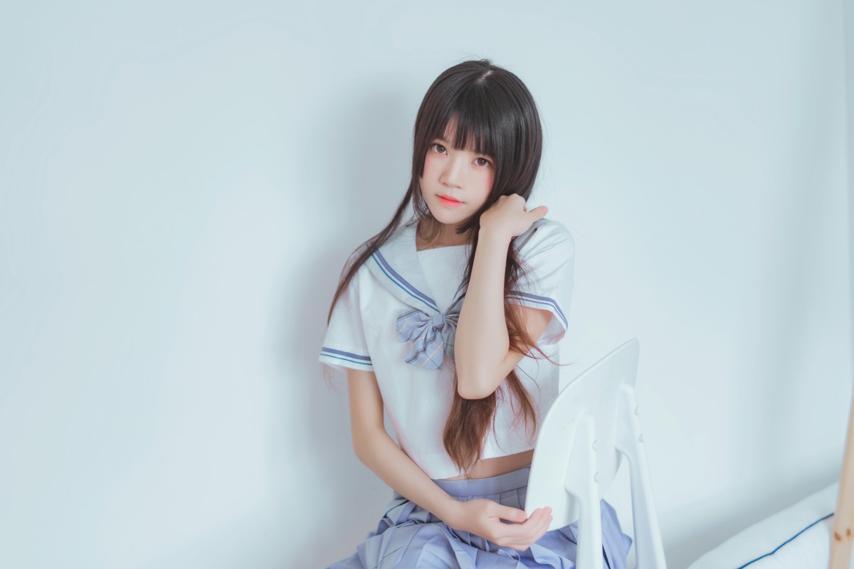 图片[28]-[Cosplay]桜桃喵 – 校服黑丝 – COSPLAY-小乔阁