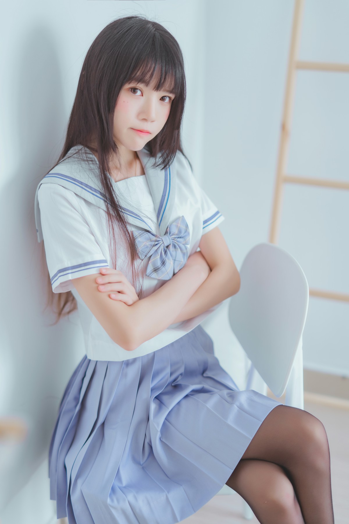 图片[34]-[Cosplay]桜桃喵 – 校服黑丝 – COSPLAY-小乔阁