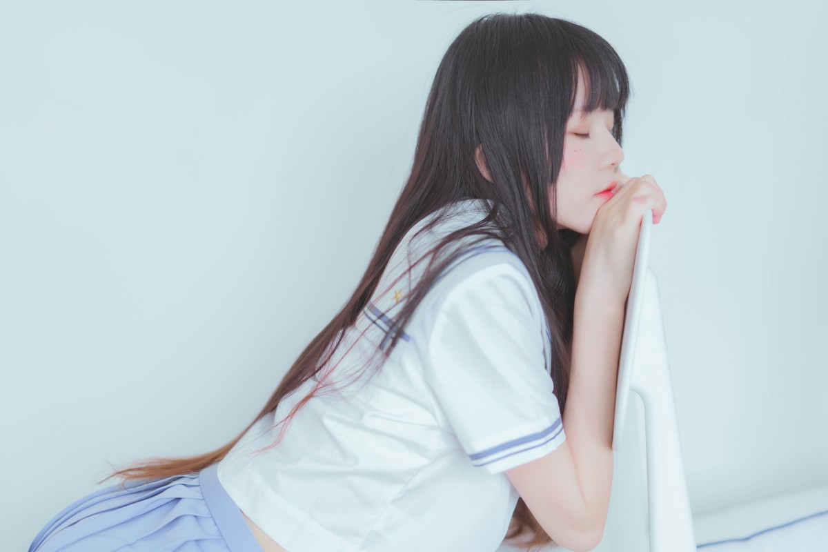 图片[38]-[Cosplay]桜桃喵 – 校服黑丝 – COSPLAY-小乔阁