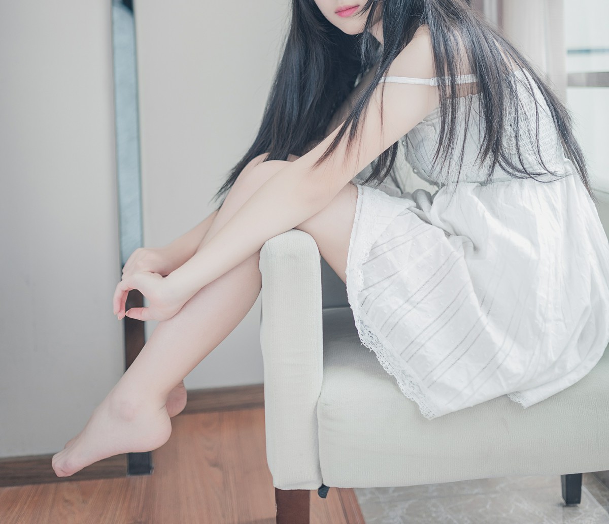 图片[29]-[喵糖映画]VOL.006 无邪的笑容 – COSPLAY-小乔阁