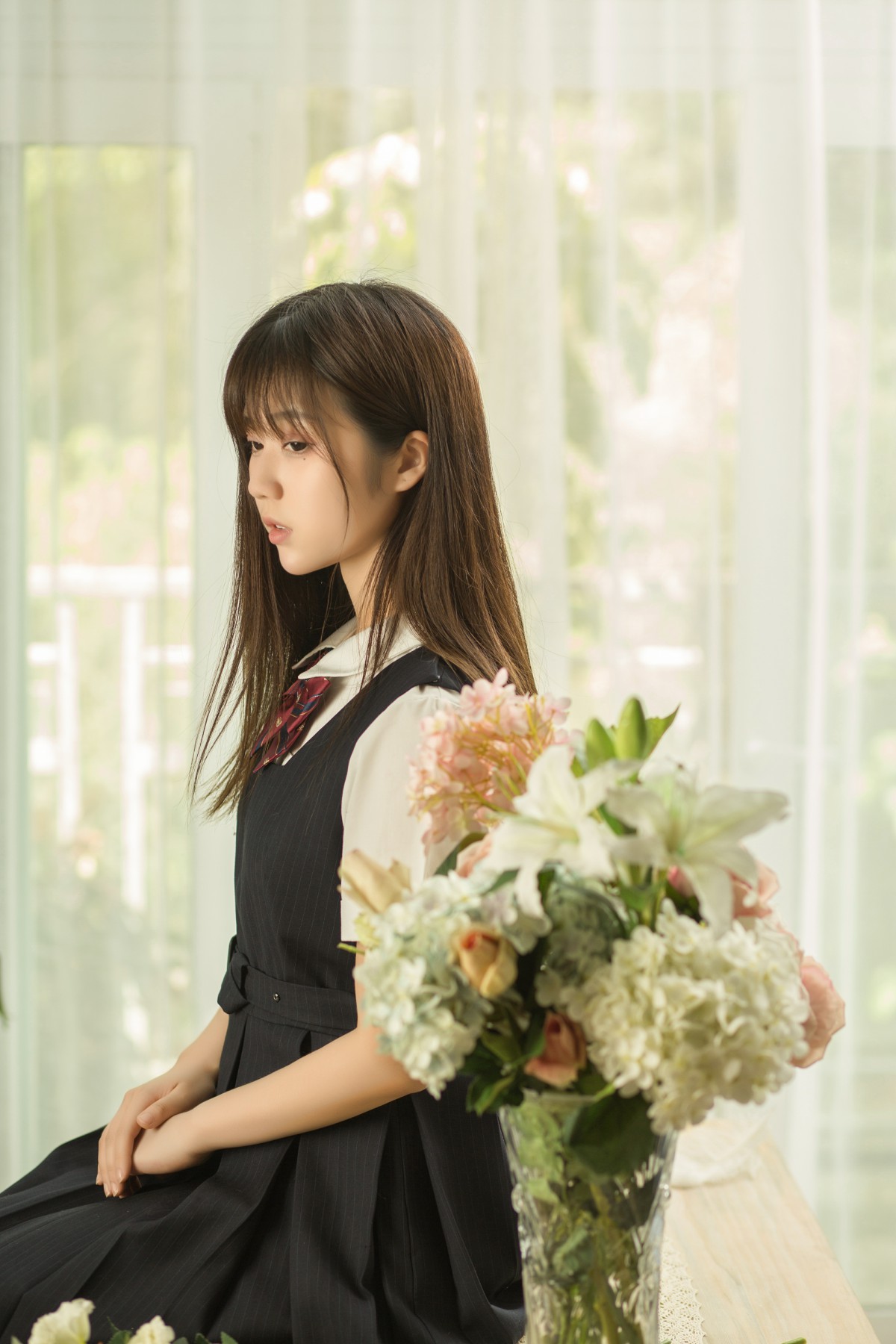 图片[7]-[喵糖映画]VOL.004 镜酱 文静学妹 – COSPLAY-小乔阁