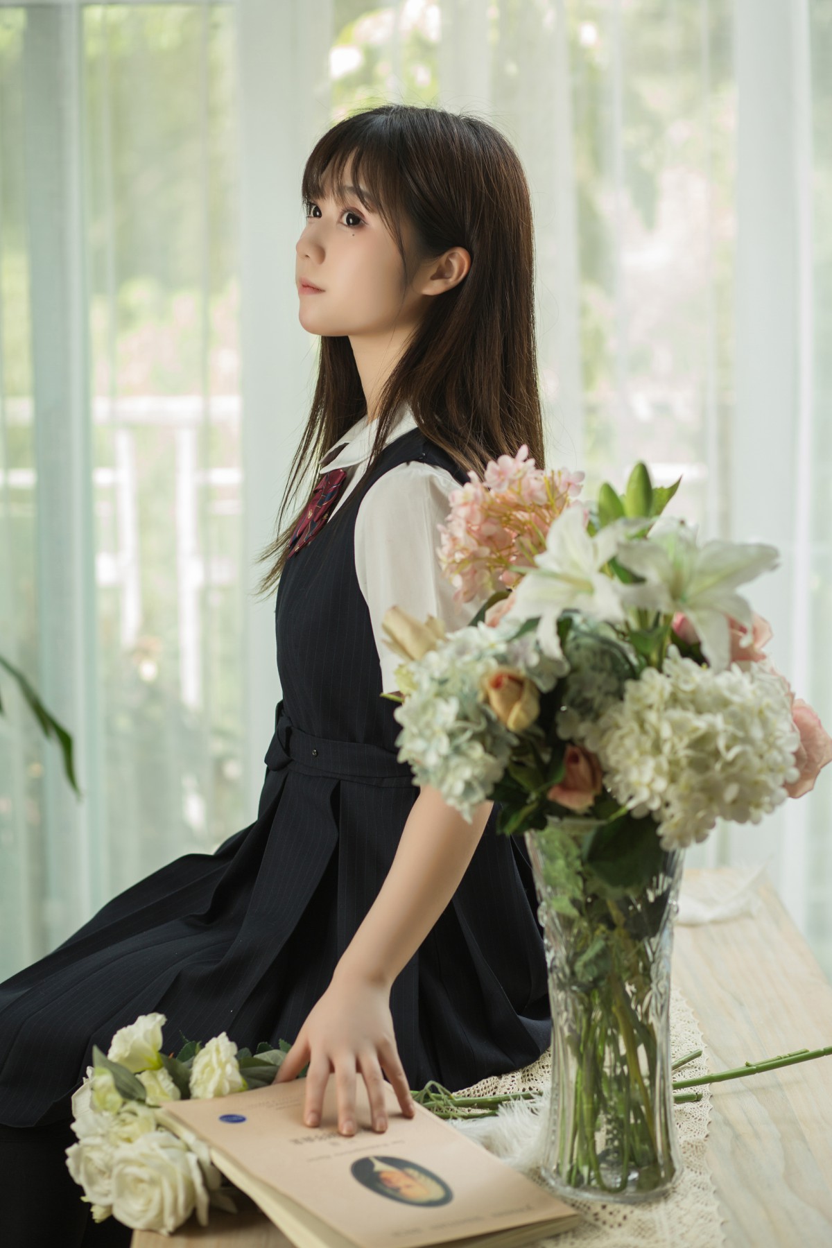 图片[9]-[喵糖映画]VOL.004 镜酱 文静学妹 – COSPLAY-小乔阁