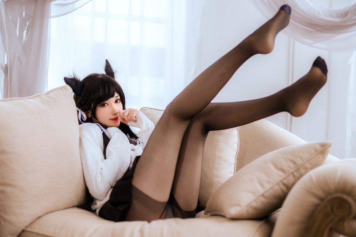 图片[6]-[Cosplay]南桃Momoko – 爱宕制服 – COSPLAY-小乔阁