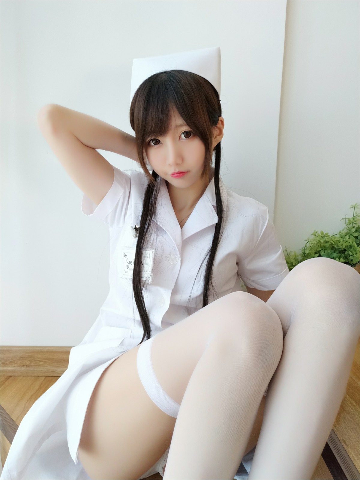 图片[16]-[Cosplay]NAGISA魔物喵–自摄系列 NO.002 白丝护士 – COSPLAY-小乔阁