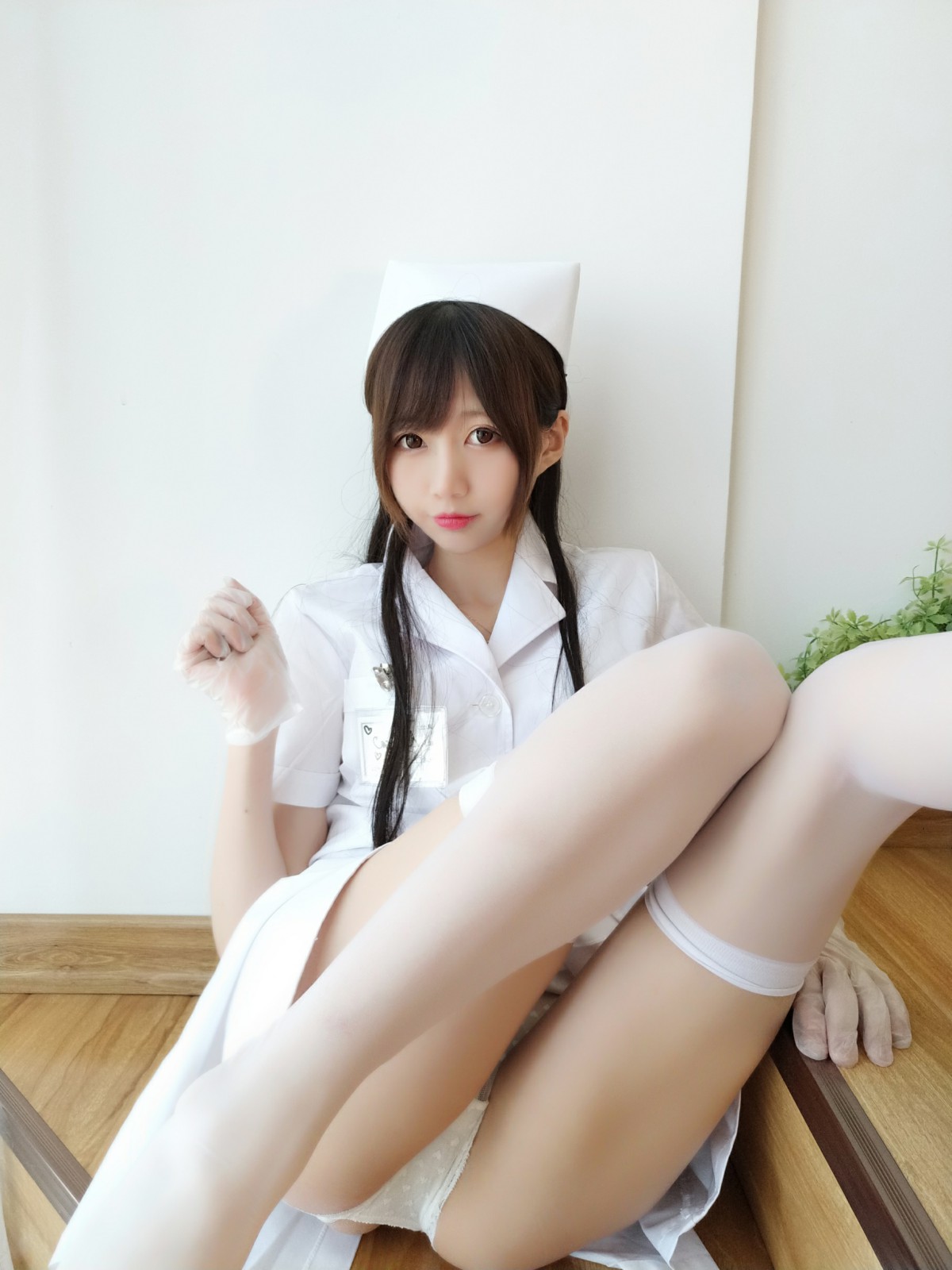 图片[17]-[Cosplay]NAGISA魔物喵–自摄系列 NO.002 白丝护士 – COSPLAY-小乔阁