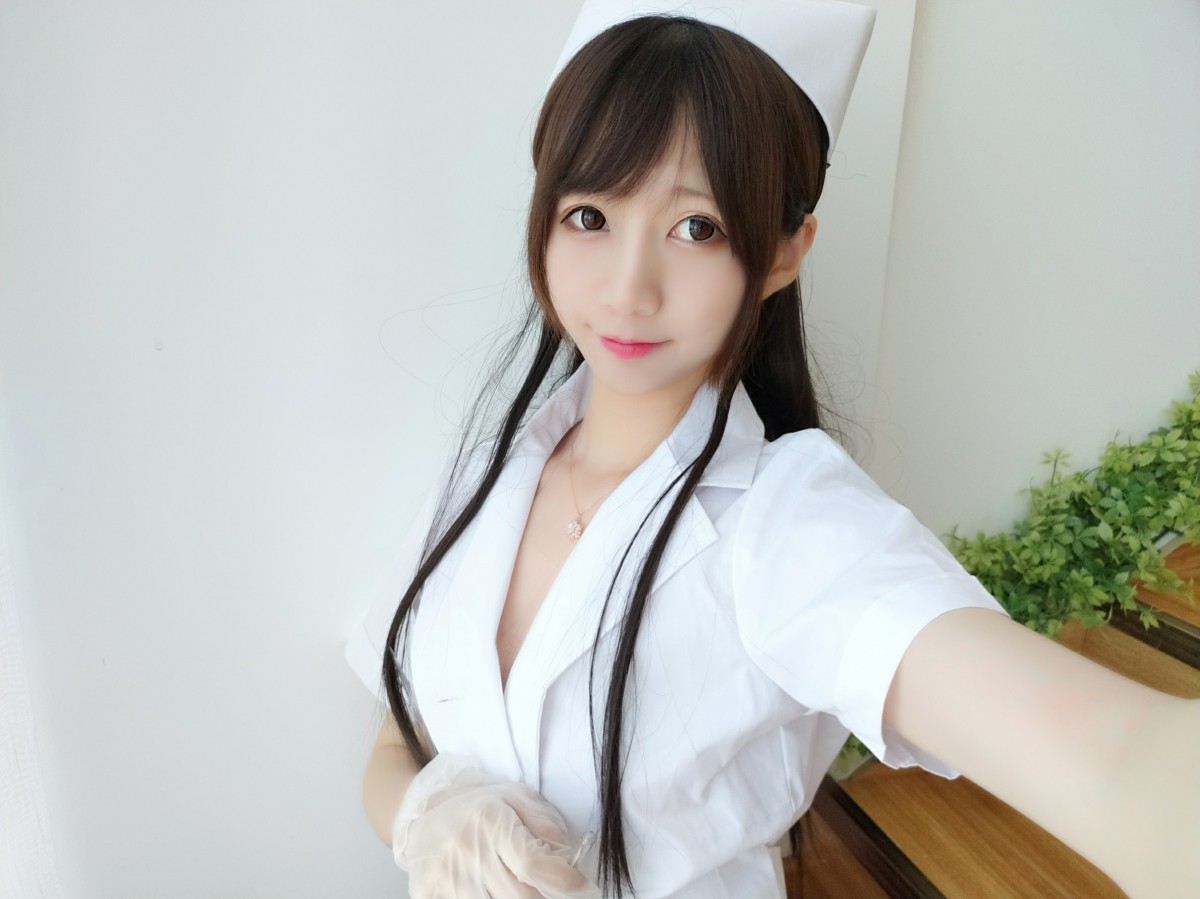 图片[35]-[Cosplay]NAGISA魔物喵–自摄系列 NO.002 白丝护士 – COSPLAY-小乔阁