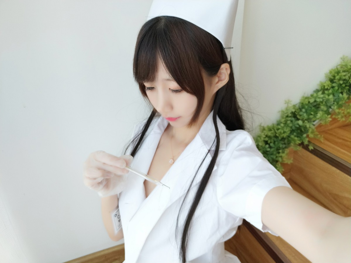 图片[36]-[Cosplay]NAGISA魔物喵–自摄系列 NO.002 白丝护士 – COSPLAY-小乔阁