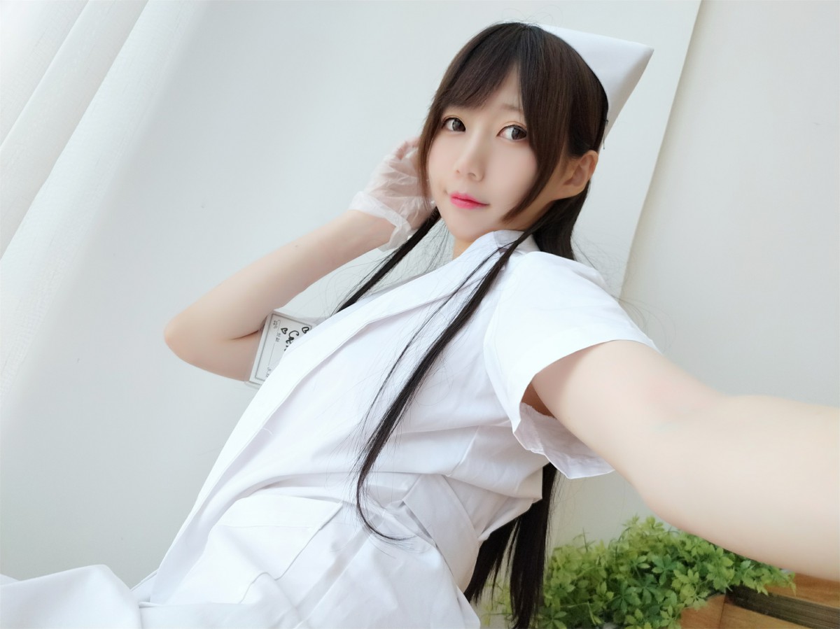 图片[37]-[Cosplay]NAGISA魔物喵–自摄系列 NO.002 白丝护士 – COSPLAY-小乔阁
