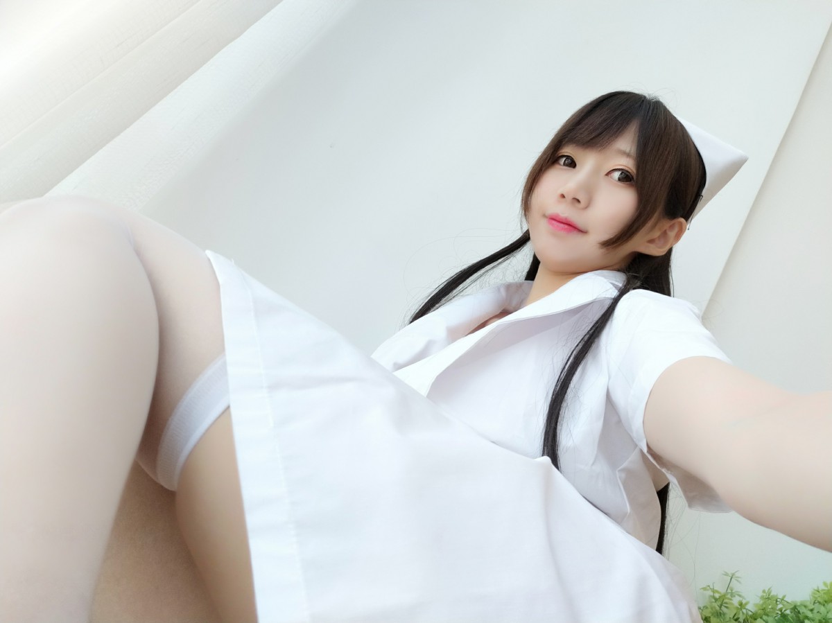 图片[38]-[Cosplay]NAGISA魔物喵–自摄系列 NO.002 白丝护士 – COSPLAY-小乔阁