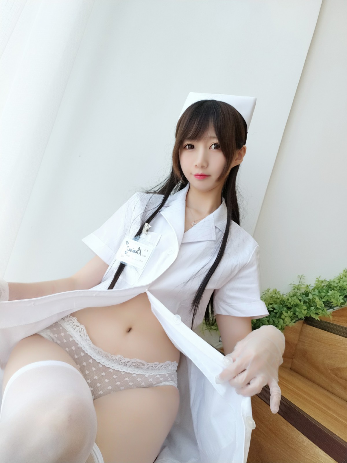 图片[50]-[Cosplay]NAGISA魔物喵–自摄系列 NO.002 白丝护士 – COSPLAY-小乔阁