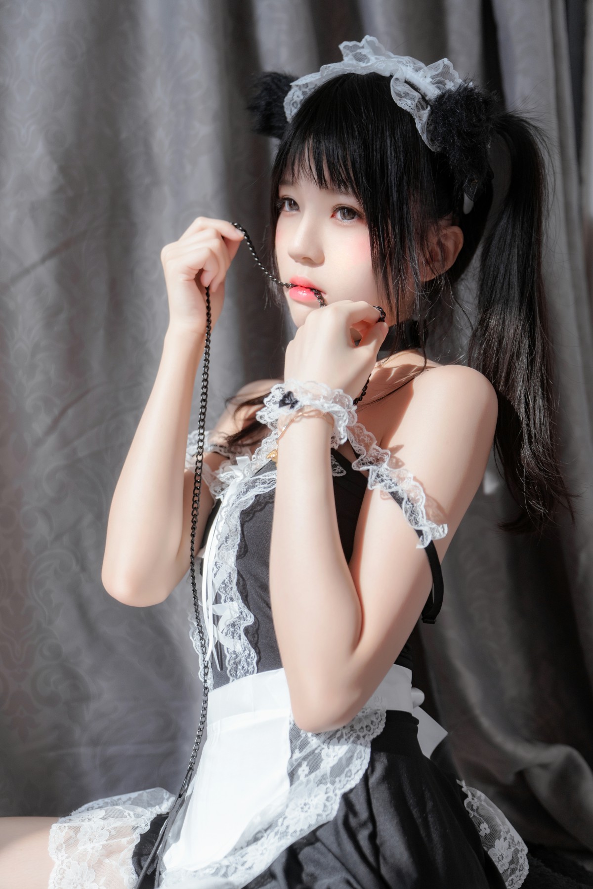 图片[19]-桜桃喵系列写真Vol.029 – 黑猫妹抖 – COSPLAY-小乔阁
