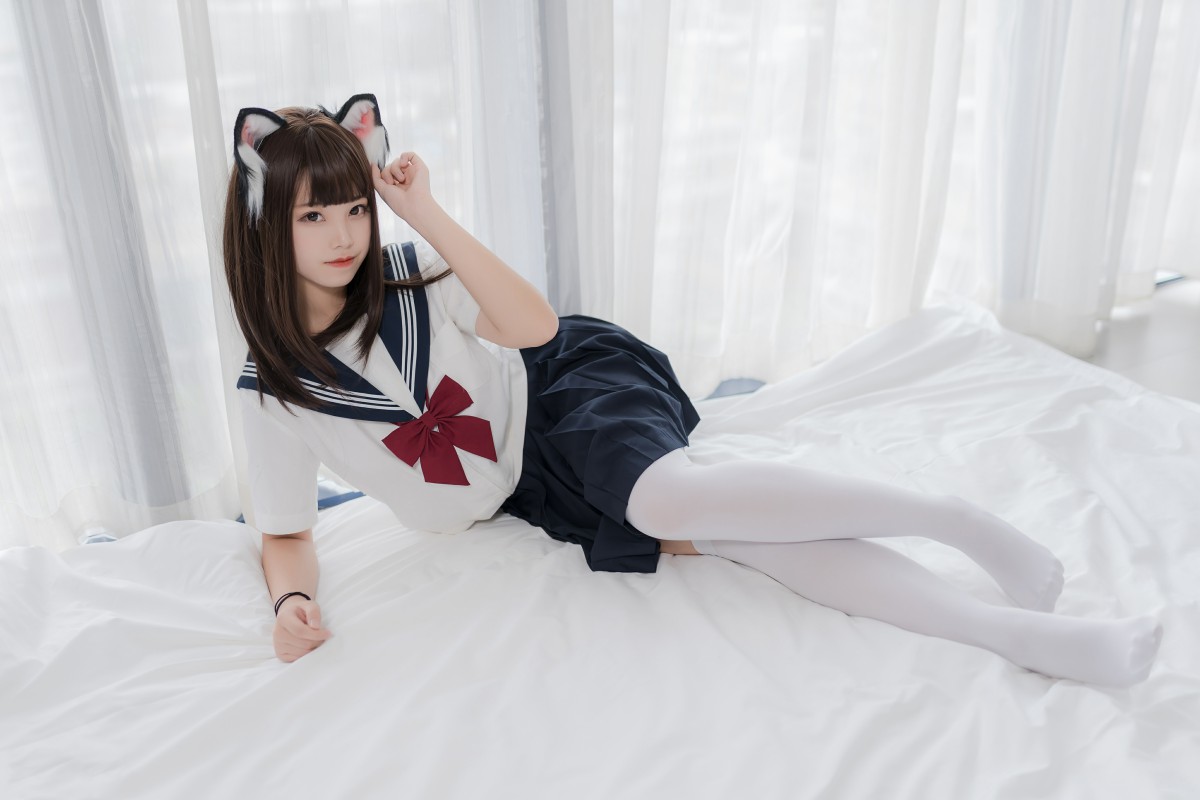 图片[6]-喵糖映画 VOL.002 JK白丝 – COSPLAY-小乔阁