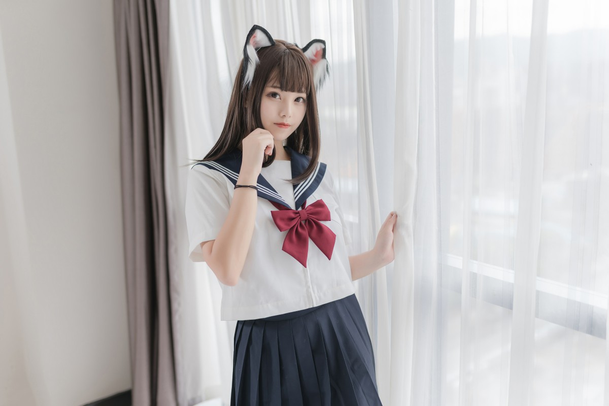 图片[12]-喵糖映画 VOL.002 JK白丝 – COSPLAY-小乔阁