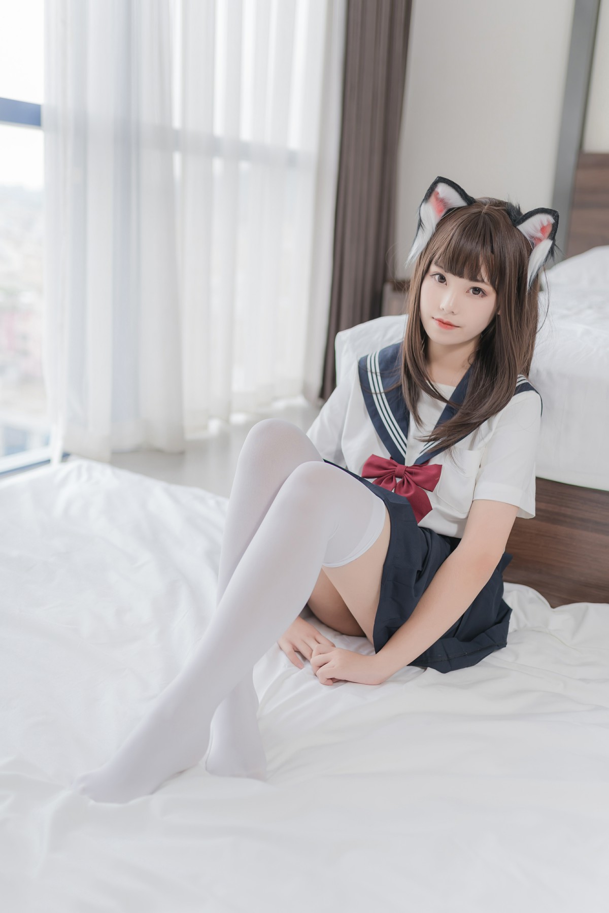 图片[17]-喵糖映画 VOL.002 JK白丝 – COSPLAY-小乔阁