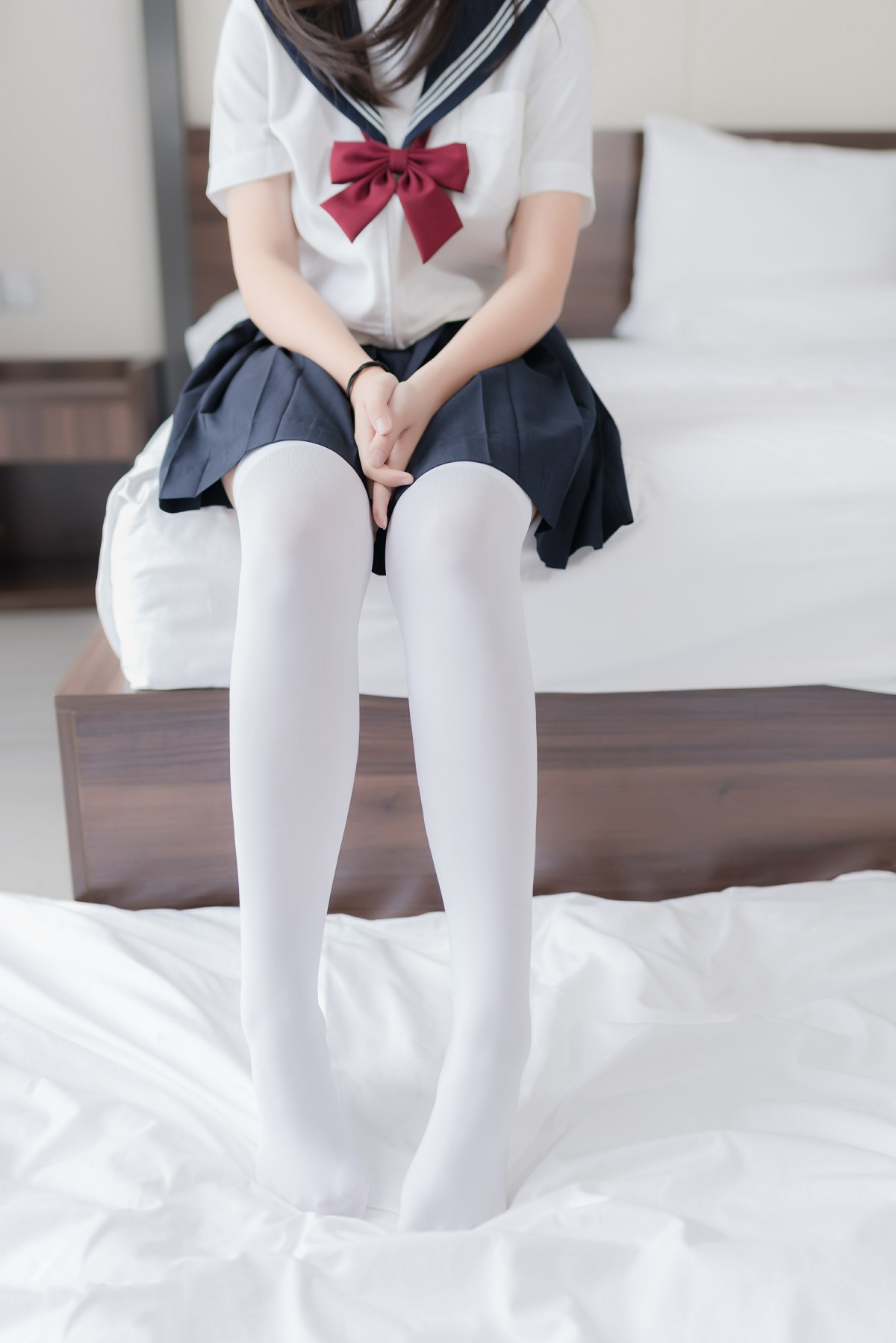 图片[30]-喵糖映画 VOL.002 JK白丝 – COSPLAY-小乔阁