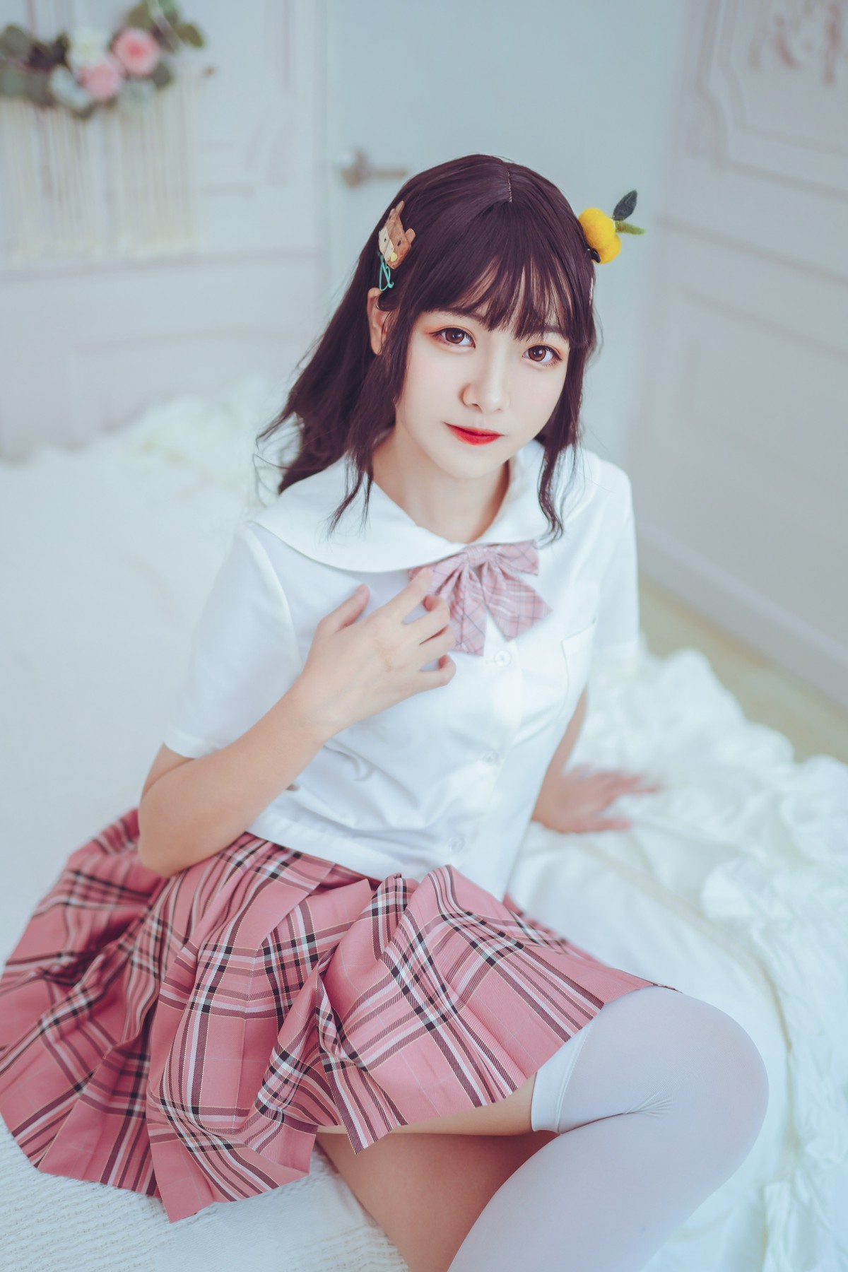 图片[6]-喵糖映画 VOL.001 过膝白丝 – COSPLAY-小乔阁