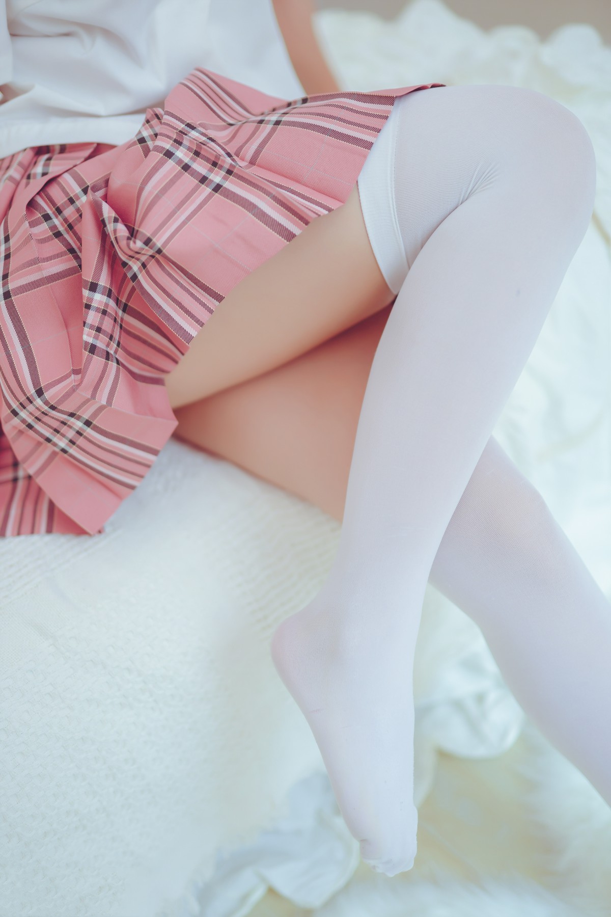 图片[8]-喵糖映画 VOL.001 过膝白丝 – COSPLAY-小乔阁