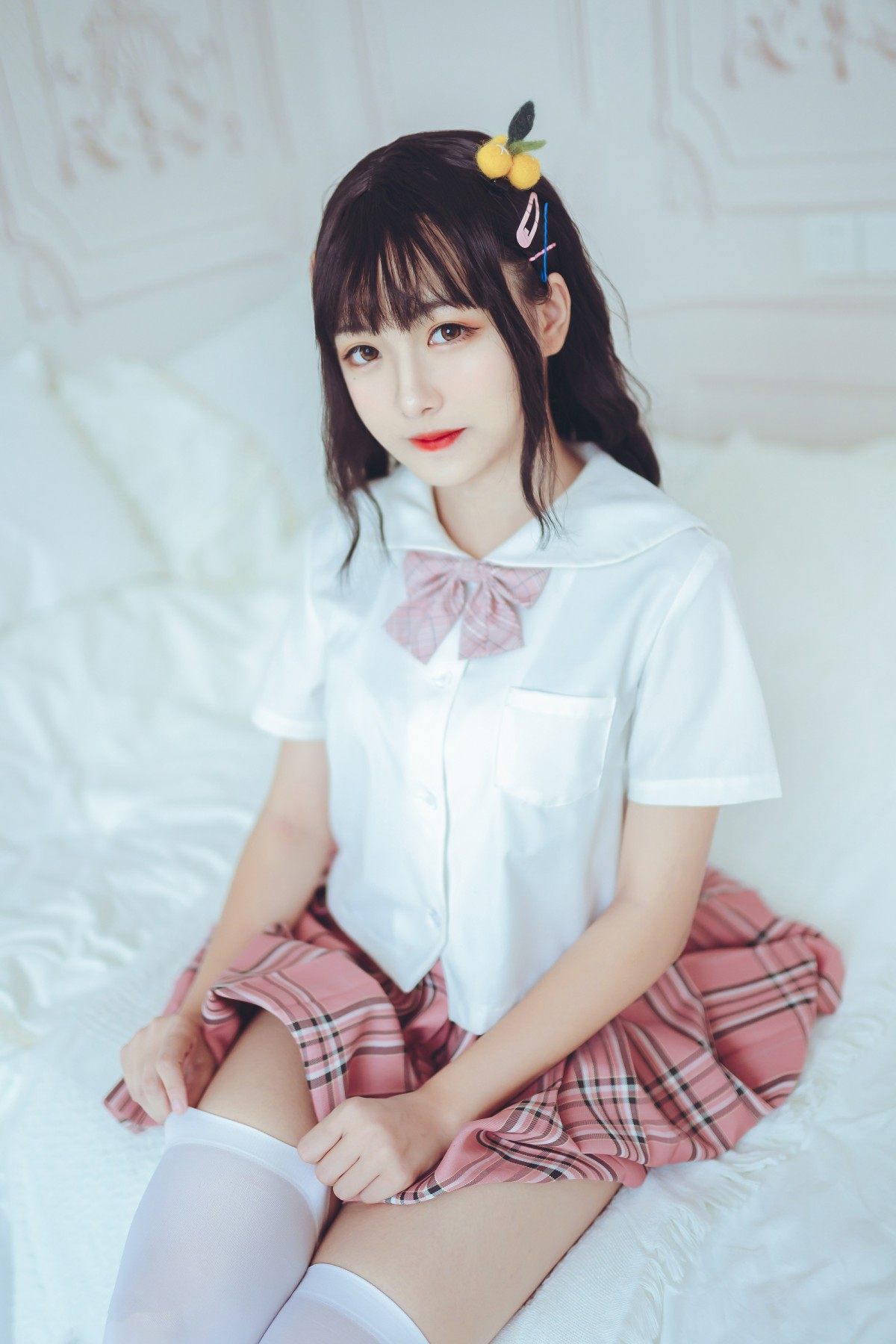 图片[10]-喵糖映画 VOL.001 过膝白丝 – COSPLAY-小乔阁