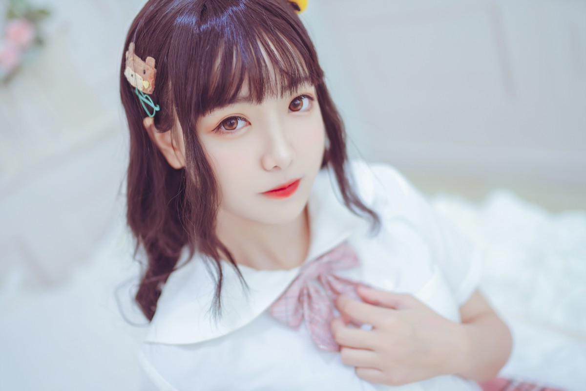 图片[13]-喵糖映画 VOL.001 过膝白丝 – COSPLAY-小乔阁
