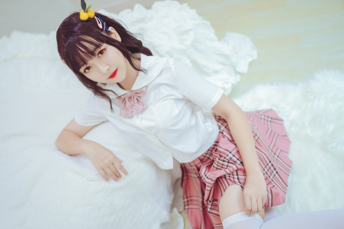 图片[20]-喵糖映画 VOL.001 过膝白丝 – COSPLAY-小乔阁