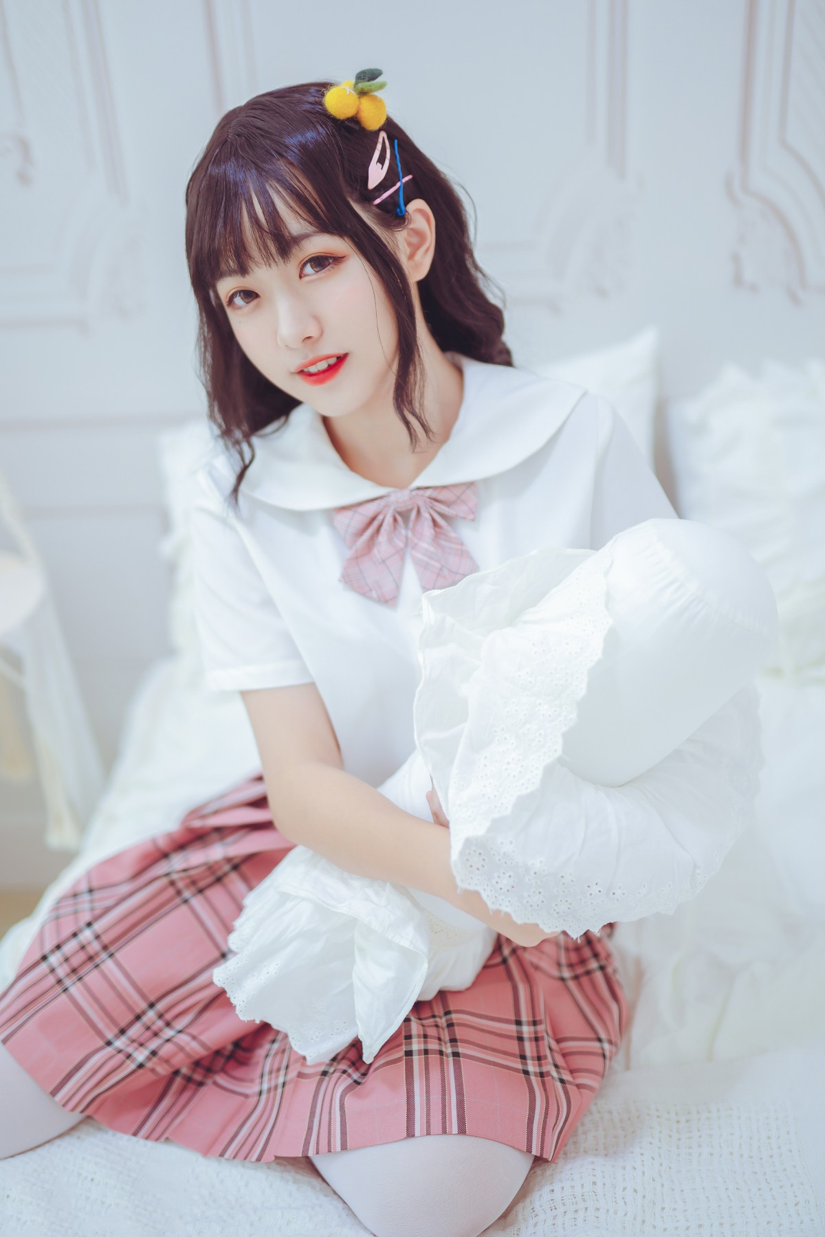 图片[25]-喵糖映画 VOL.001 过膝白丝 – COSPLAY-小乔阁