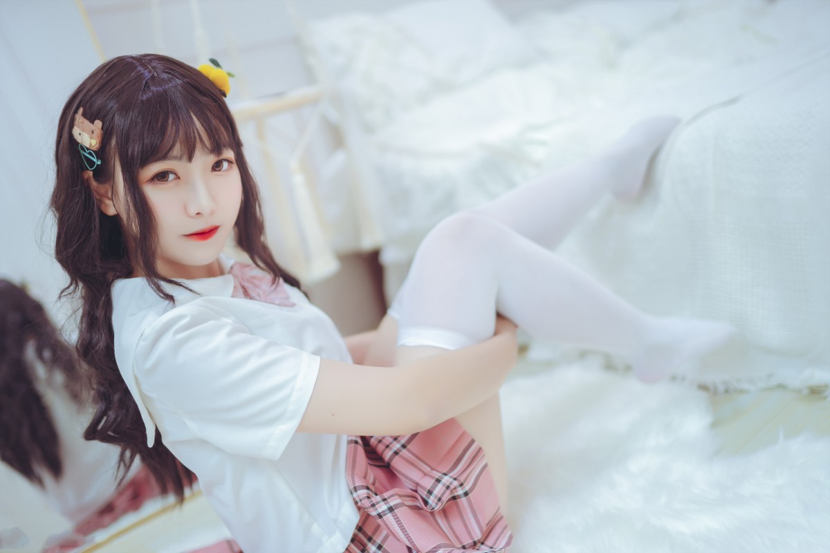 图片[39]-喵糖映画 VOL.001 过膝白丝 – COSPLAY-小乔阁