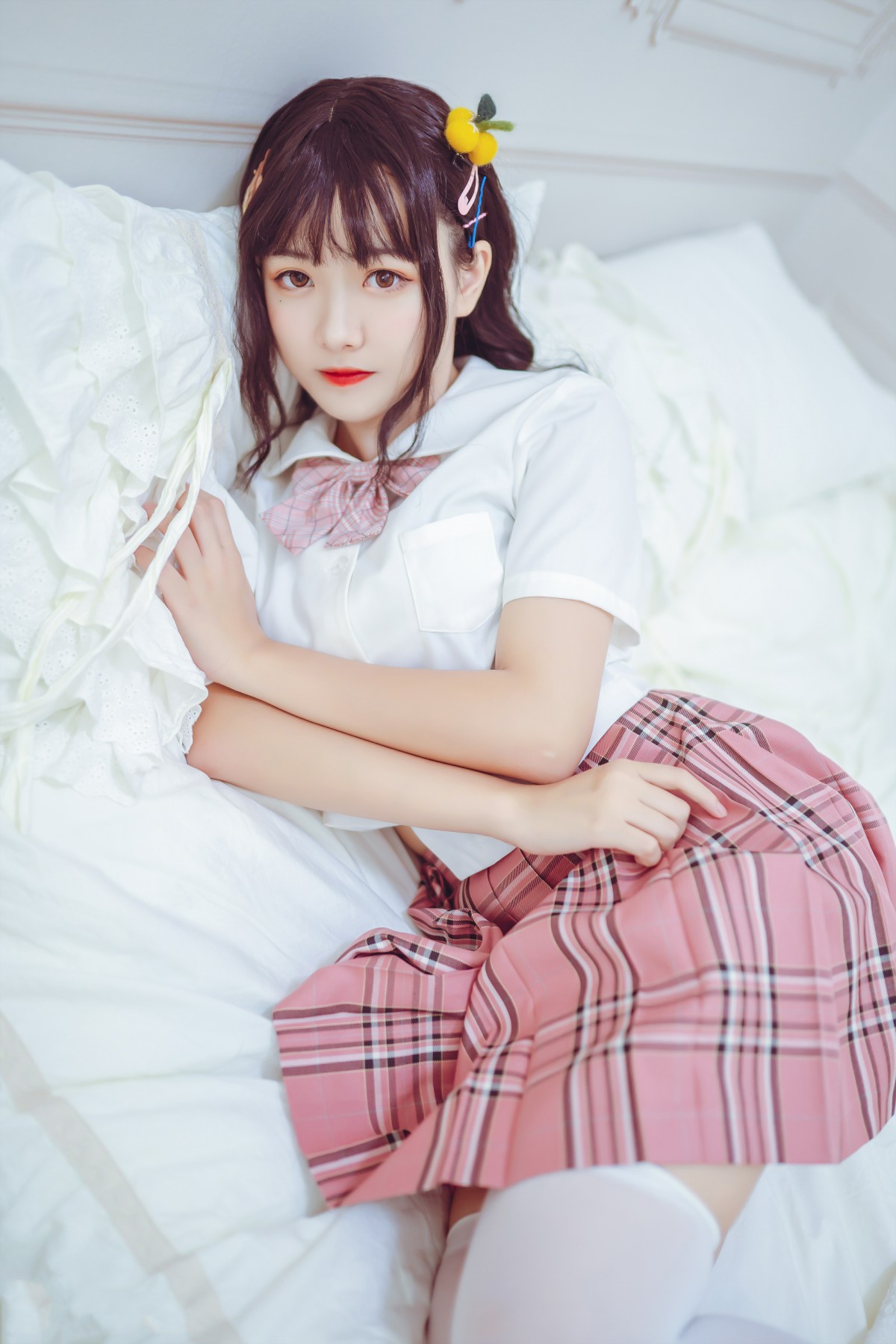 图片[41]-喵糖映画 VOL.001 过膝白丝 – COSPLAY-小乔阁