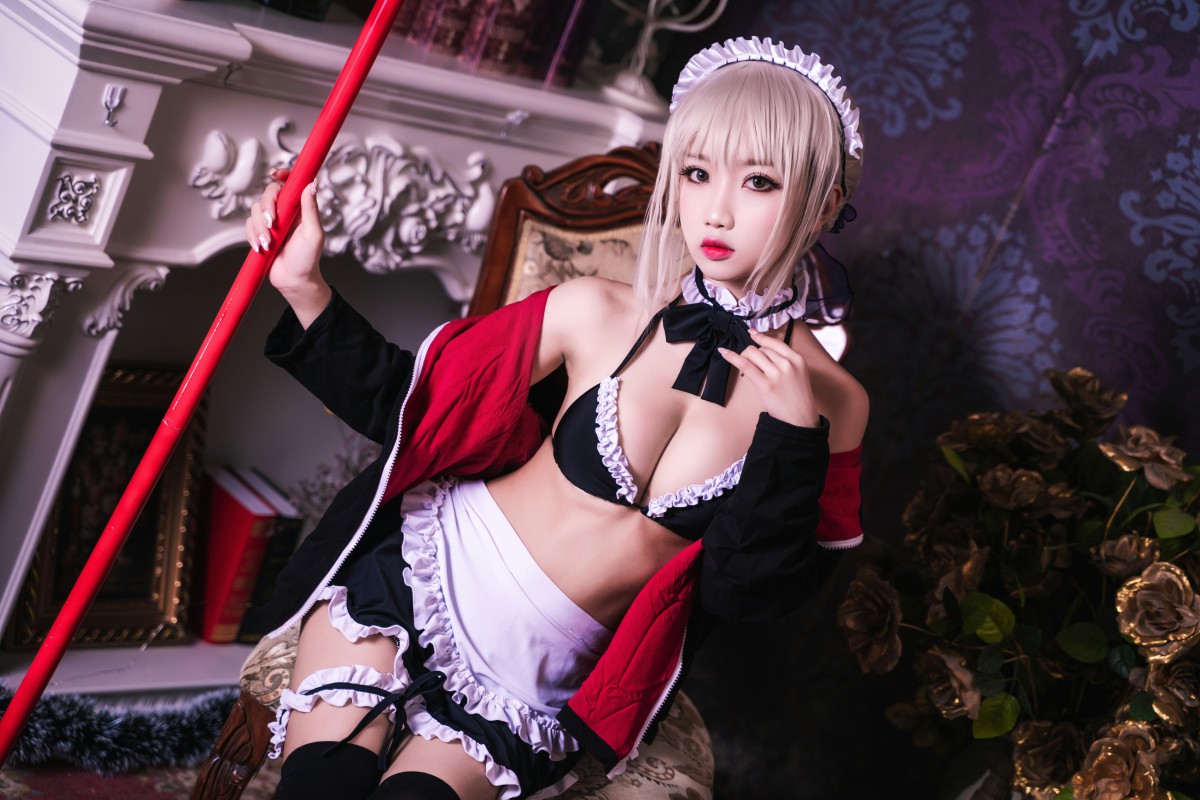 图片[3]-[Cosplay]鬼畜瑶在不在 – 黑呆女仆 – COSPLAY-小乔阁