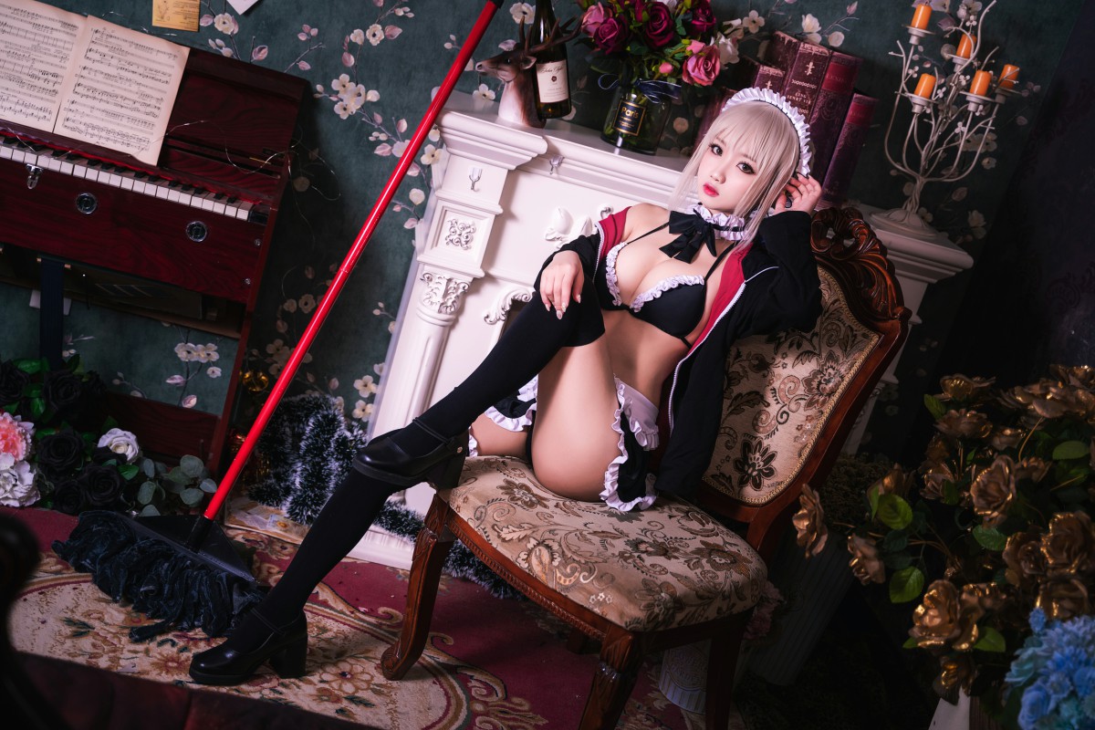 图片[4]-[Cosplay]鬼畜瑶在不在 – 黑呆女仆 – COSPLAY-小乔阁