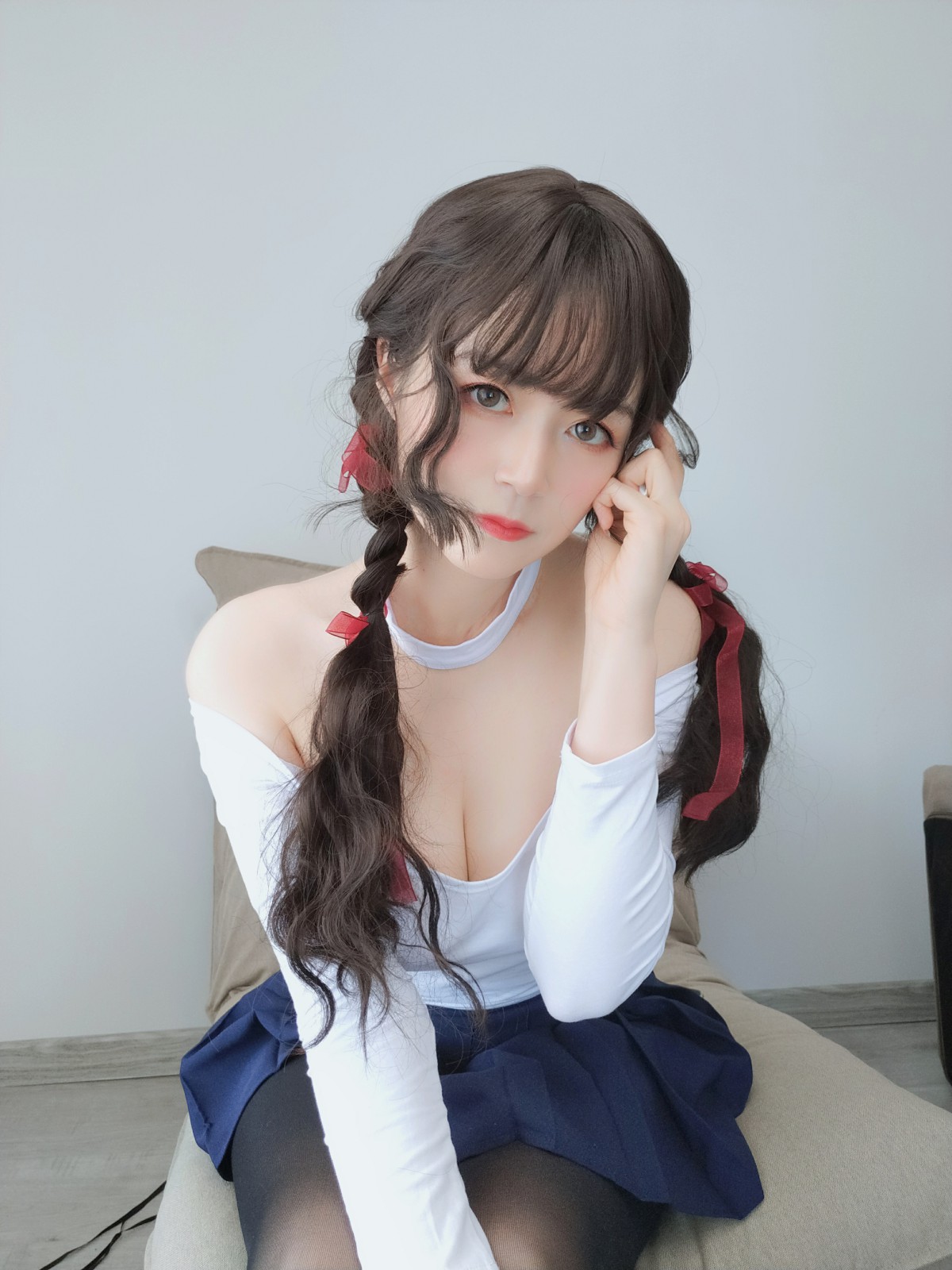 图片[6]-Coser小姐姐白银 – 邻家大姐姐的黑丝 – COSPLAY-小乔阁