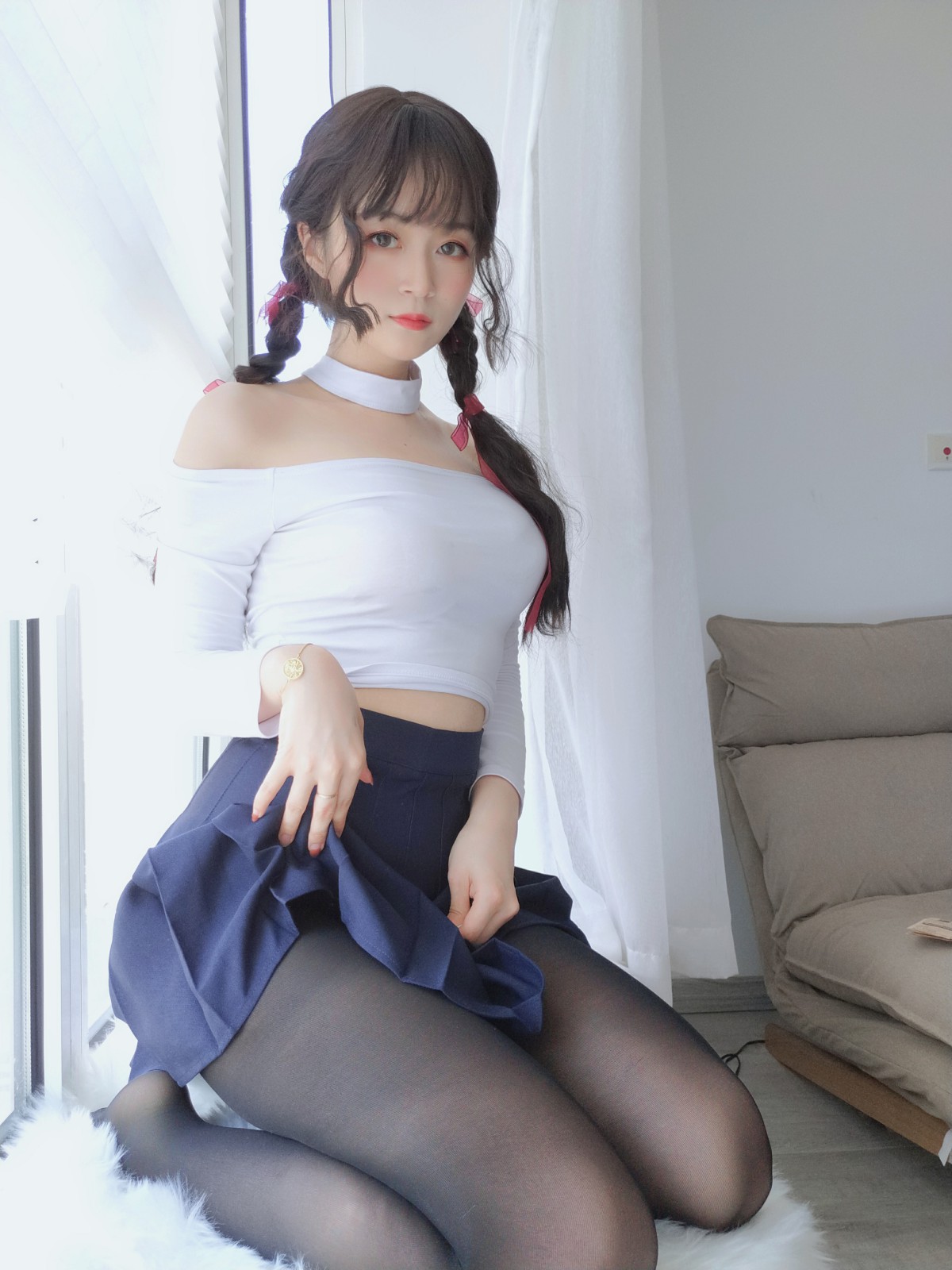图片[7]-Coser小姐姐白银 – 邻家大姐姐的黑丝 – COSPLAY-小乔阁