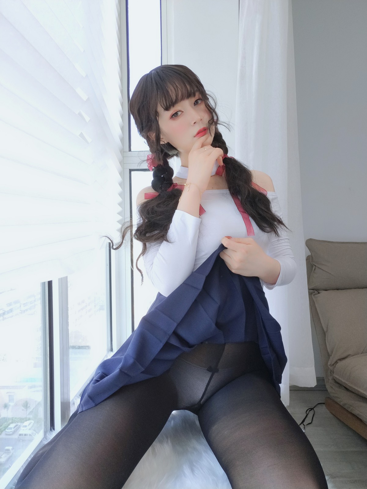 图片[13]-Coser小姐姐白银 – 邻家大姐姐的黑丝 – COSPLAY-小乔阁