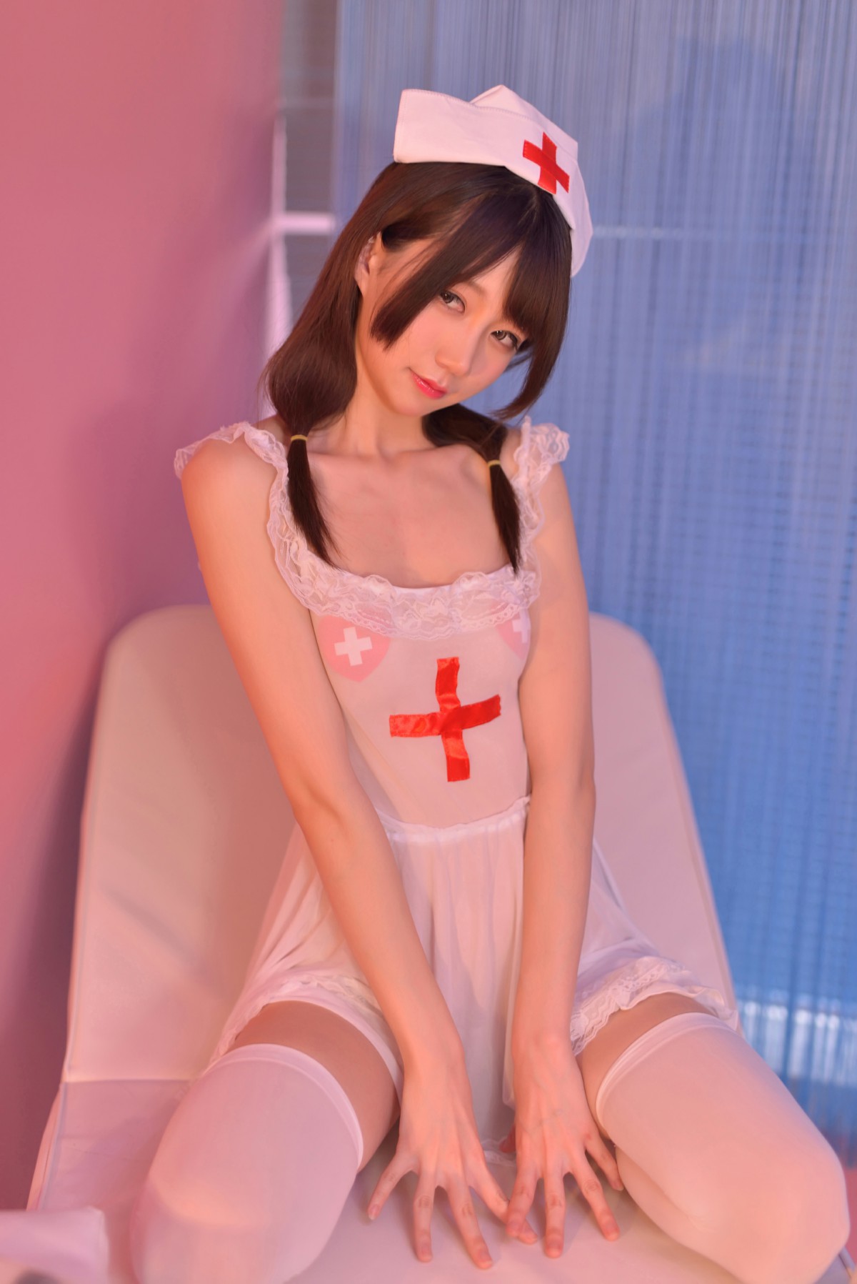图片[138]-[Cosplay]NAGISA魔物喵 – VOL.04 性感看护师 – COSPLAY-小乔阁