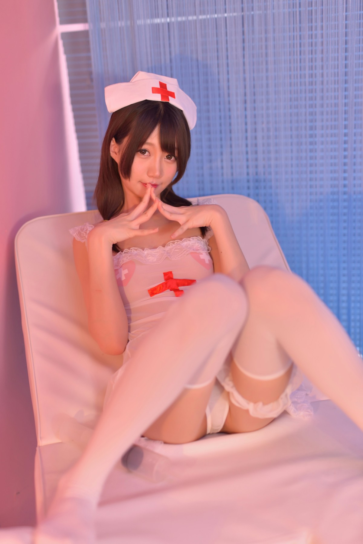图片[144]-[Cosplay]NAGISA魔物喵 – VOL.04 性感看护师 – COSPLAY-小乔阁