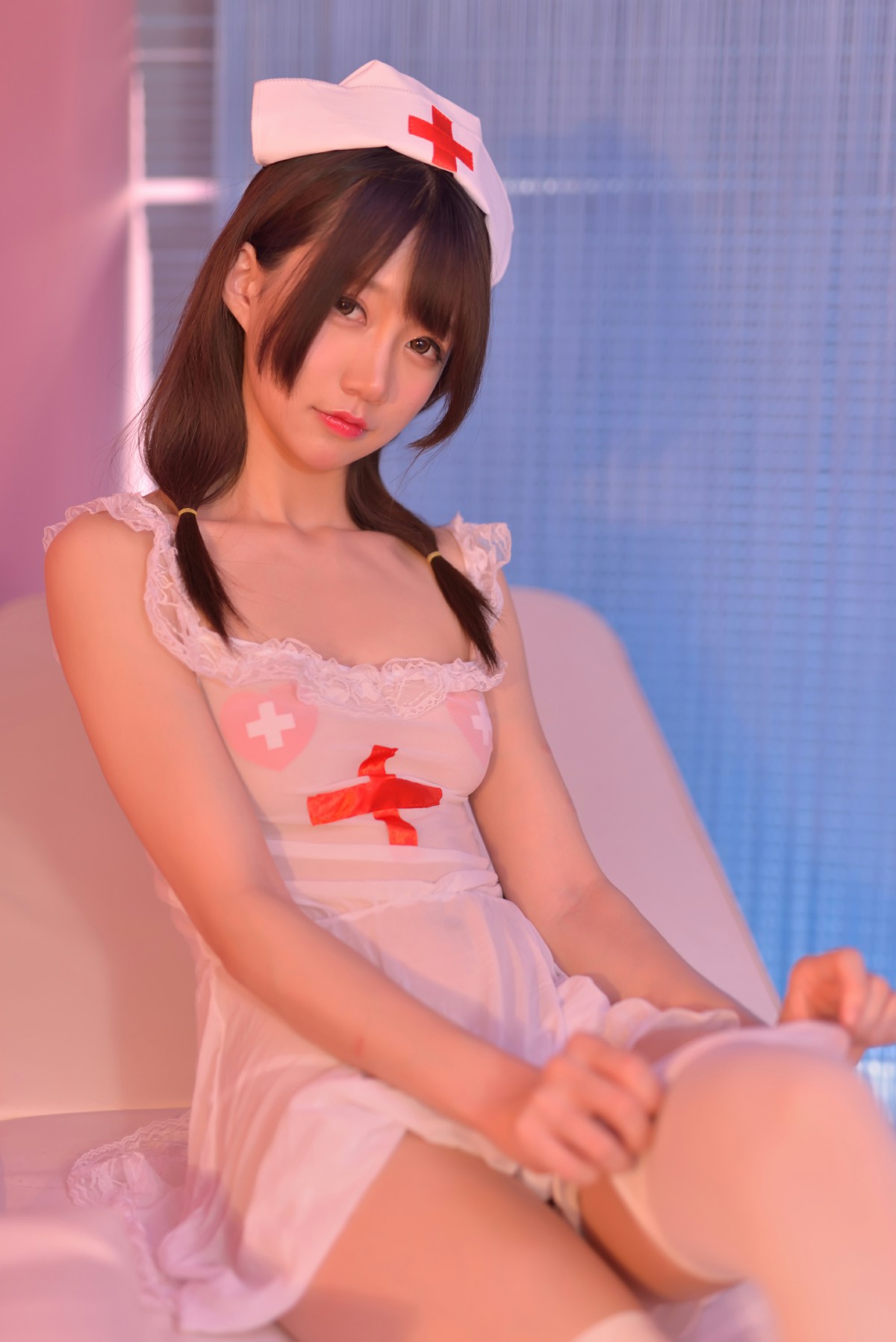 图片[160]-[Cosplay]NAGISA魔物喵 – VOL.04 性感看护师 – COSPLAY-小乔阁