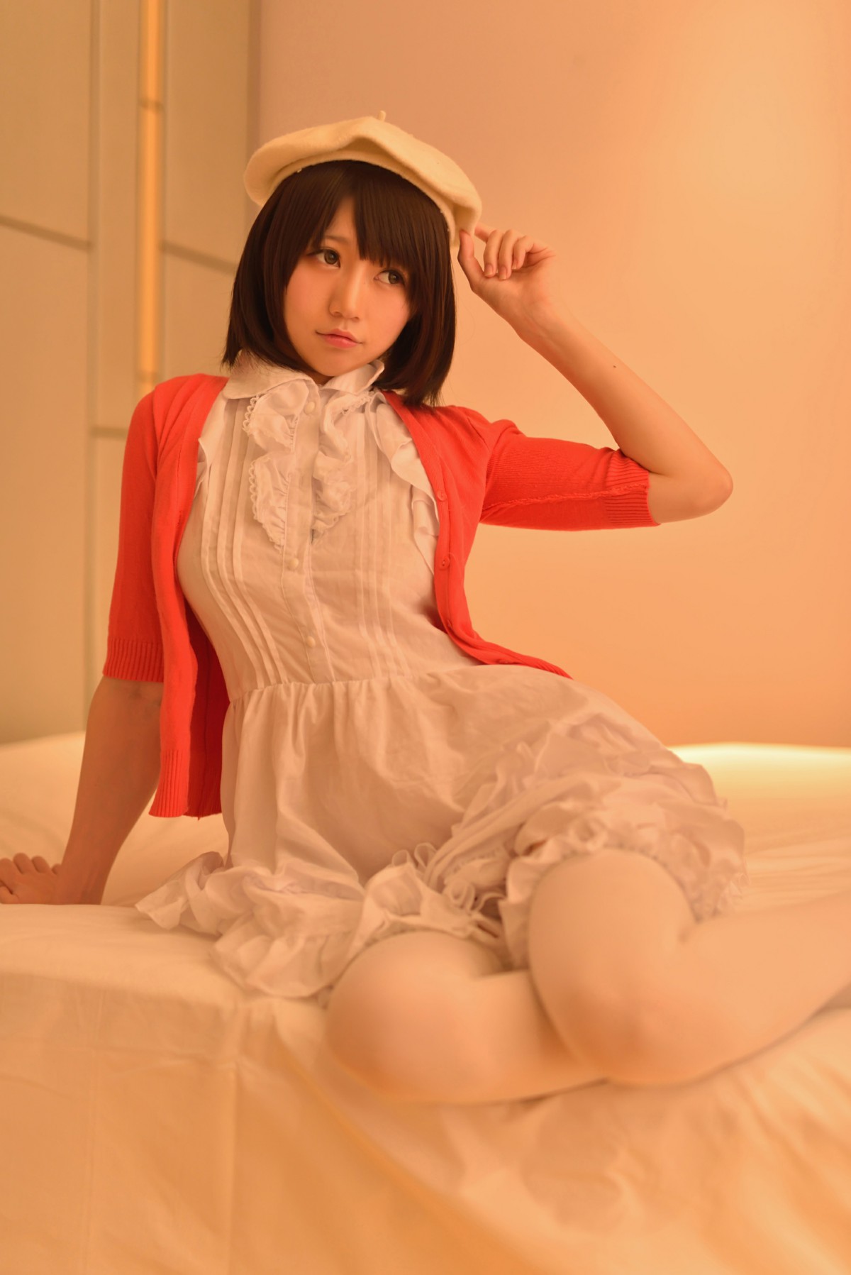 图片[3]-[Cosplay]NAGISA魔物喵 – VOL.02 加藤惠 – COSPLAY-小乔阁