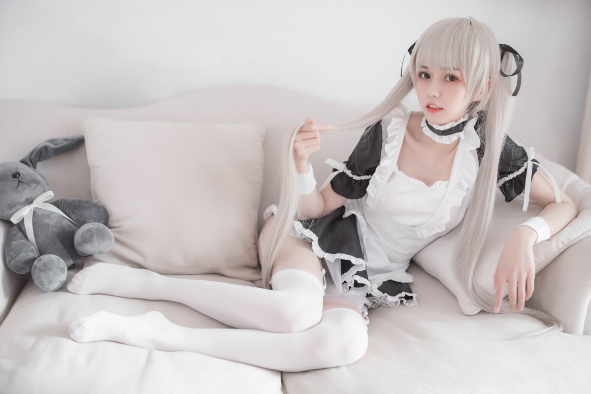 图片[3]-[Cosplay]你的负卿 – 穹妹女仆兔女郎 – COSPLAY-小乔阁