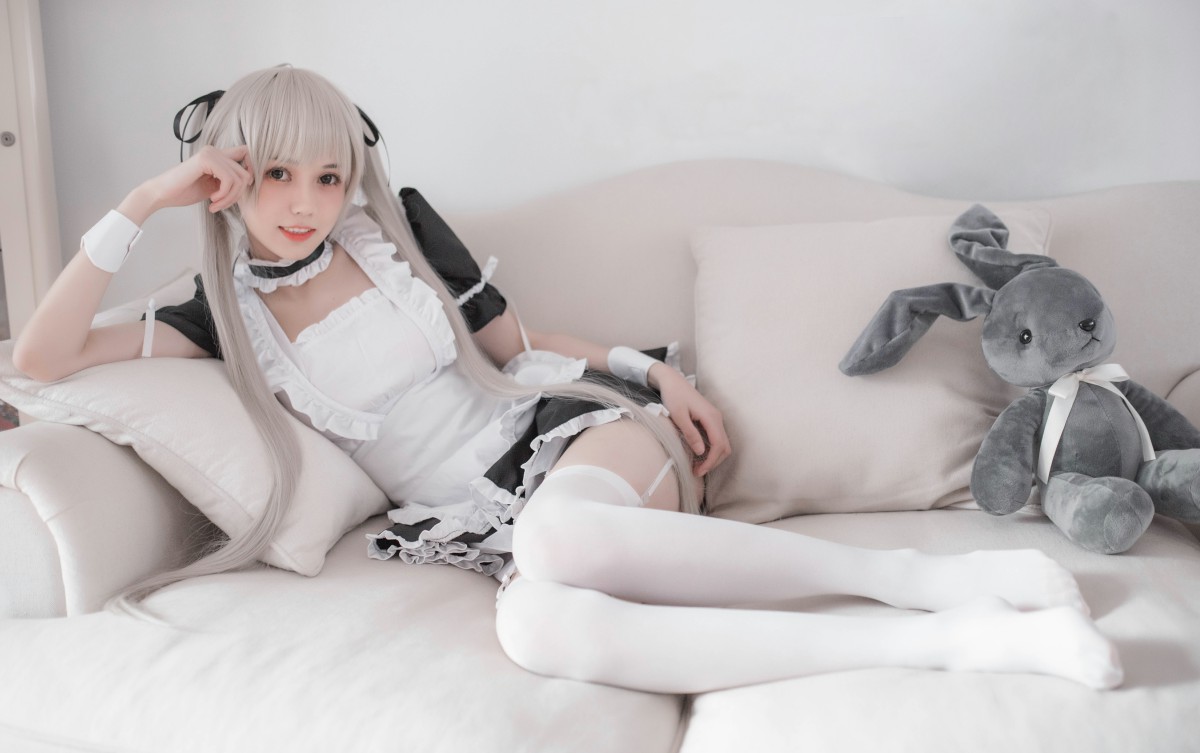 图片[5]-[Cosplay]你的负卿 – 穹妹女仆兔女郎 – COSPLAY-小乔阁