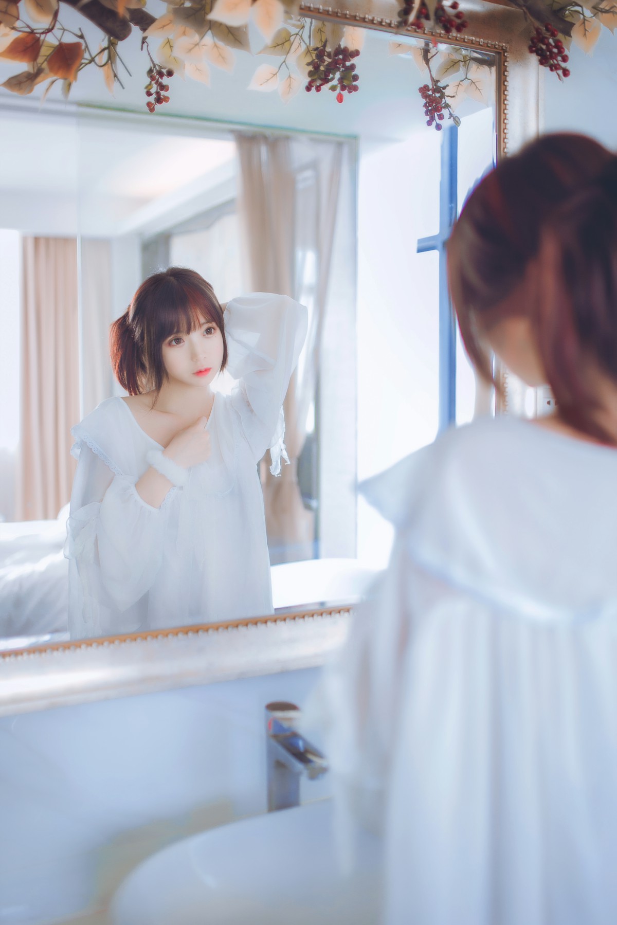 图片[3]-[Cosplay]疯猫ss – 睡衣与浴室的水手服 – COSPLAY-小乔阁