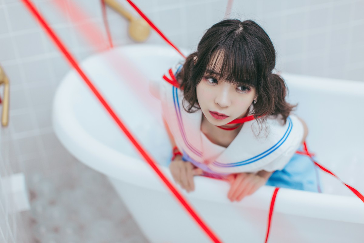 图片[31]-[Cosplay]疯猫ss – 睡衣与浴室的水手服 – COSPLAY-小乔阁