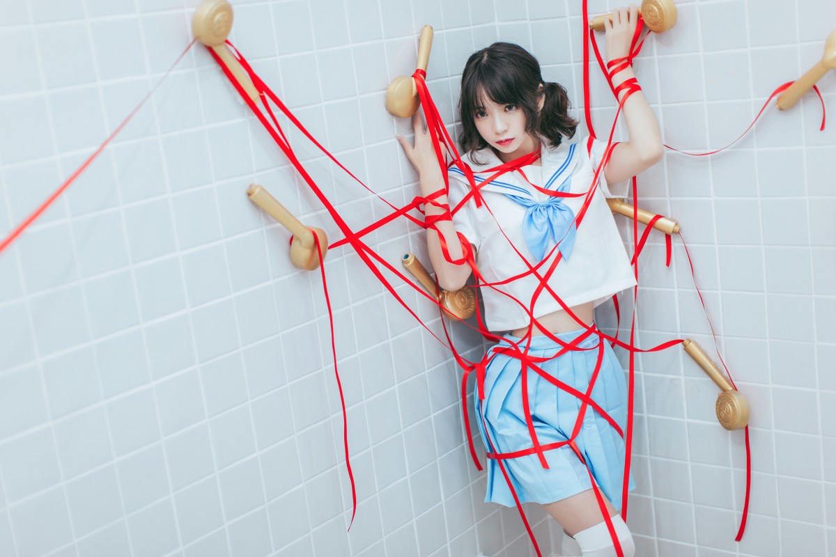 图片[42]-[Cosplay]疯猫ss – 睡衣与浴室的水手服 – COSPLAY-小乔阁