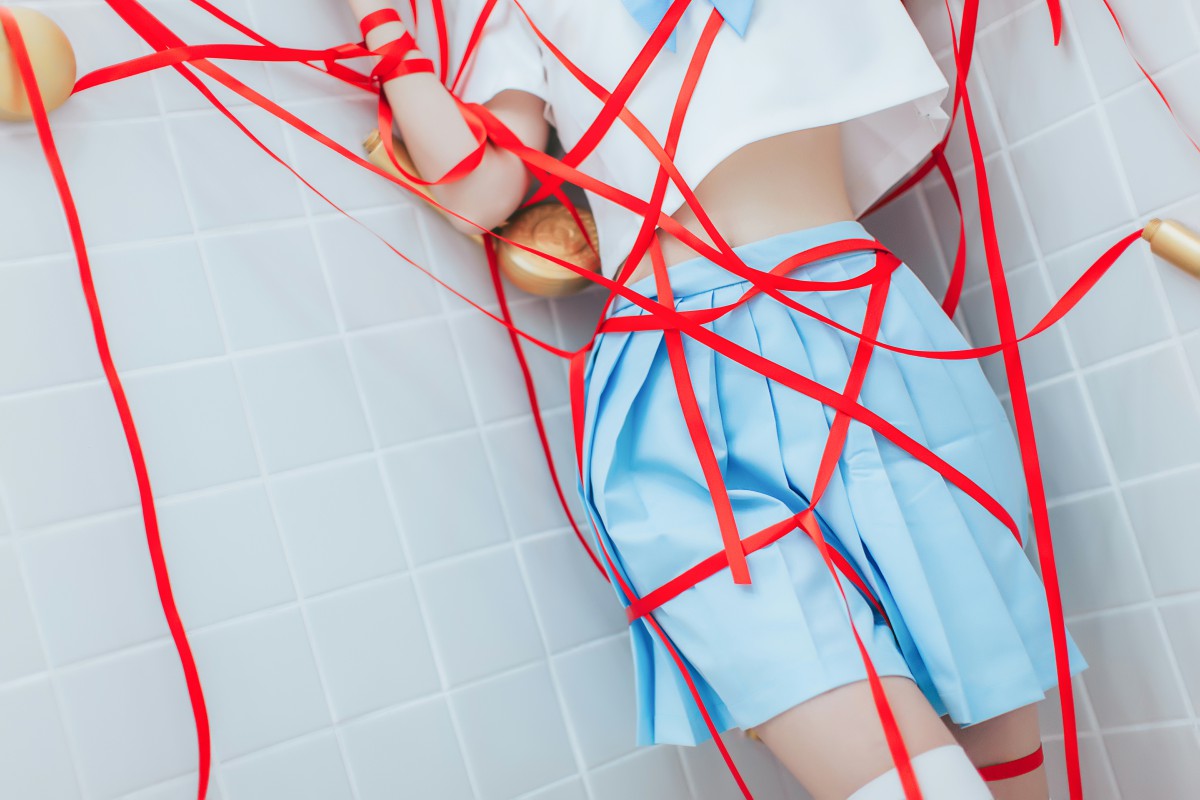 图片[45]-[Cosplay]疯猫ss – 睡衣与浴室的水手服 – COSPLAY-小乔阁