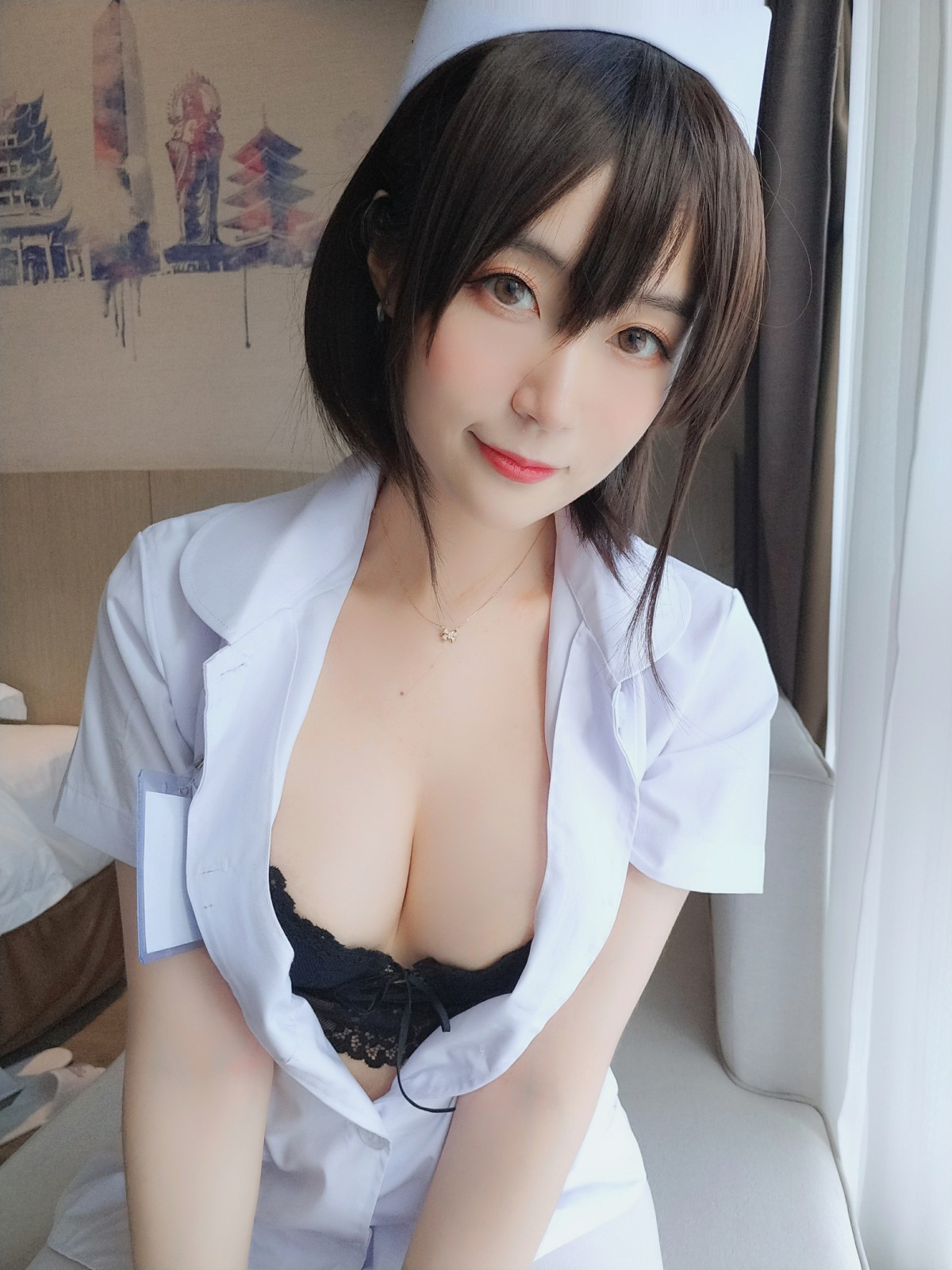 图片[3]-Coser小姐姐白银 – 短发小护士 – COSPLAY-小乔阁