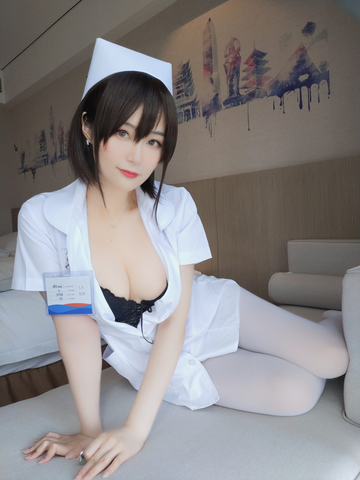 图片[9]-Coser小姐姐白银 – 短发小护士 – COSPLAY-小乔阁