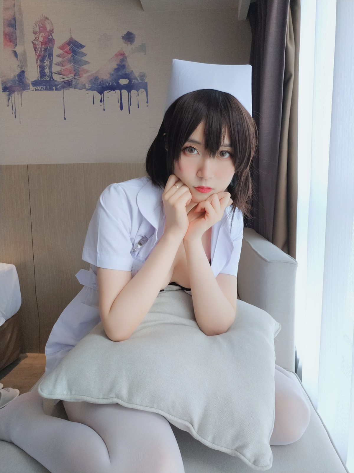 图片[17]-Coser小姐姐白银 – 短发小护士 – COSPLAY-小乔阁