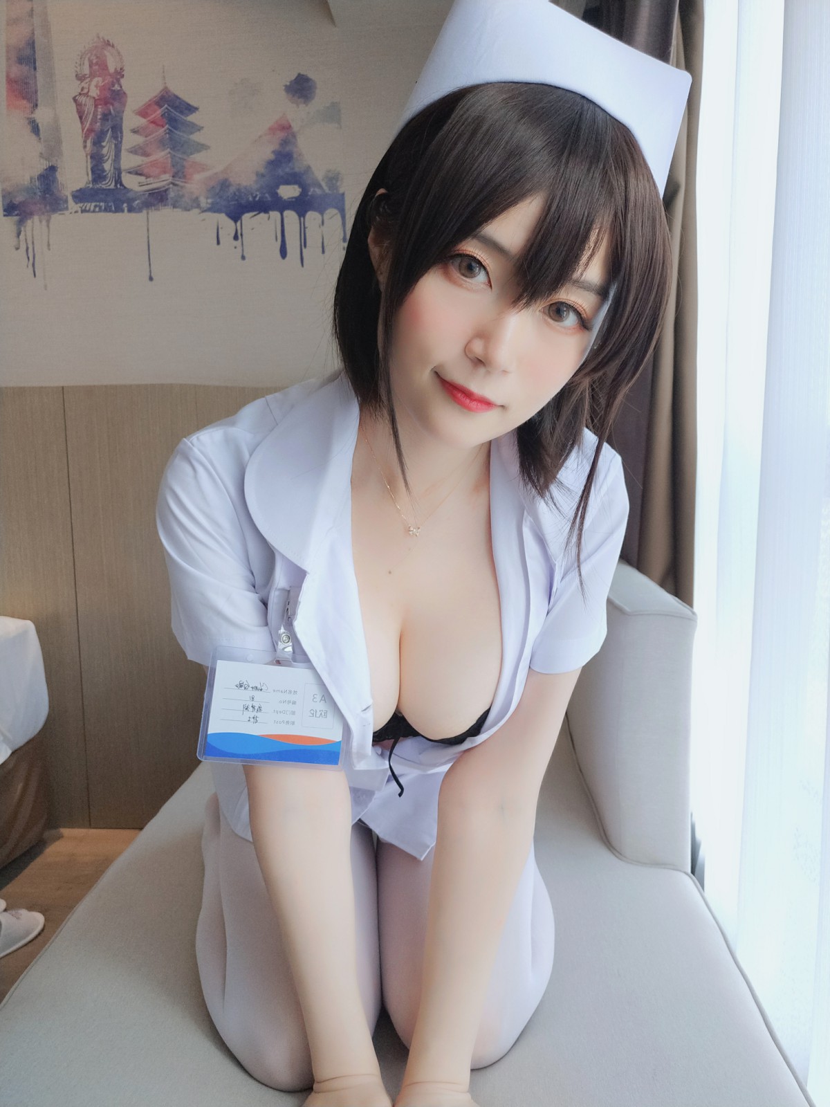 图片[23]-Coser小姐姐白银 – 短发小护士 – COSPLAY-小乔阁