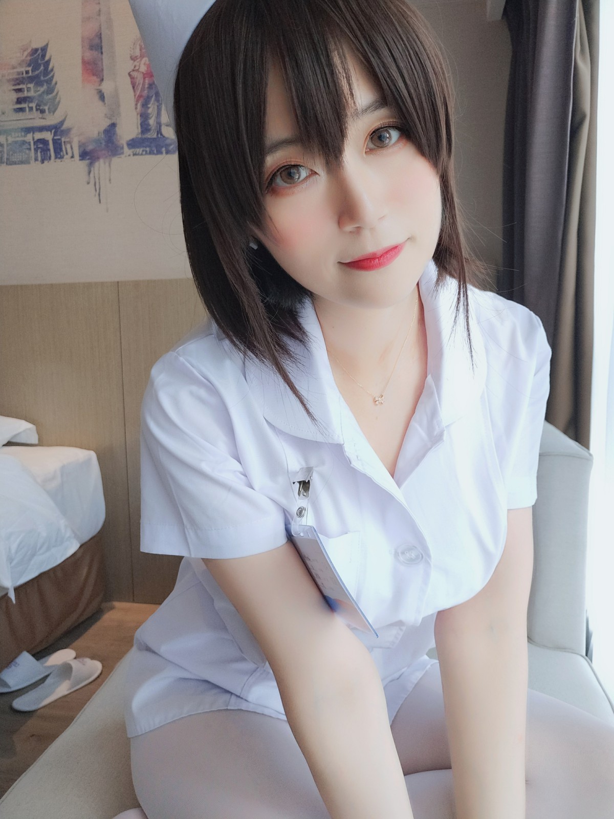 图片[25]-Coser小姐姐白银 – 短发小护士 – COSPLAY-小乔阁