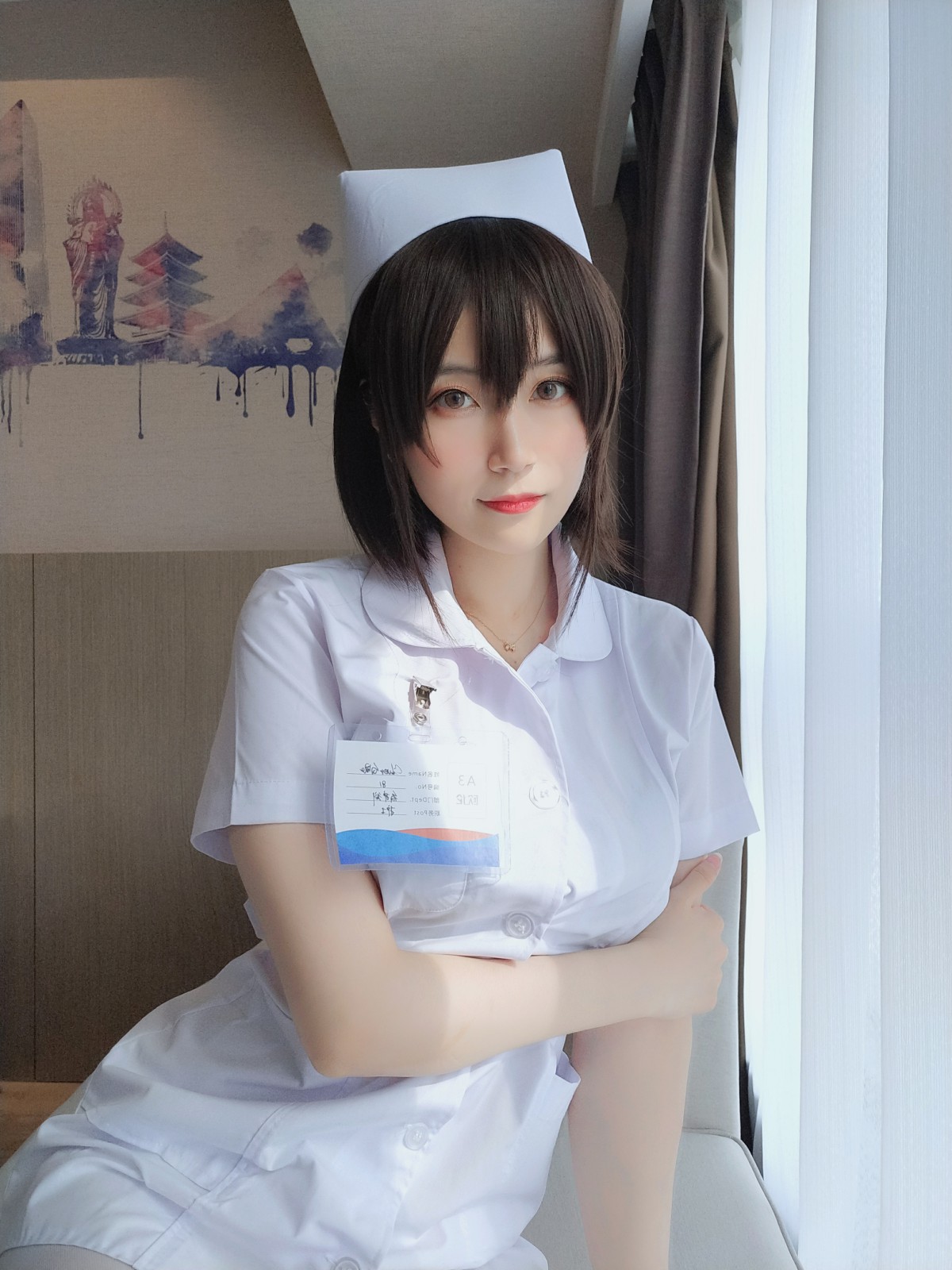 图片[27]-Coser小姐姐白银 – 短发小护士 – COSPLAY-小乔阁